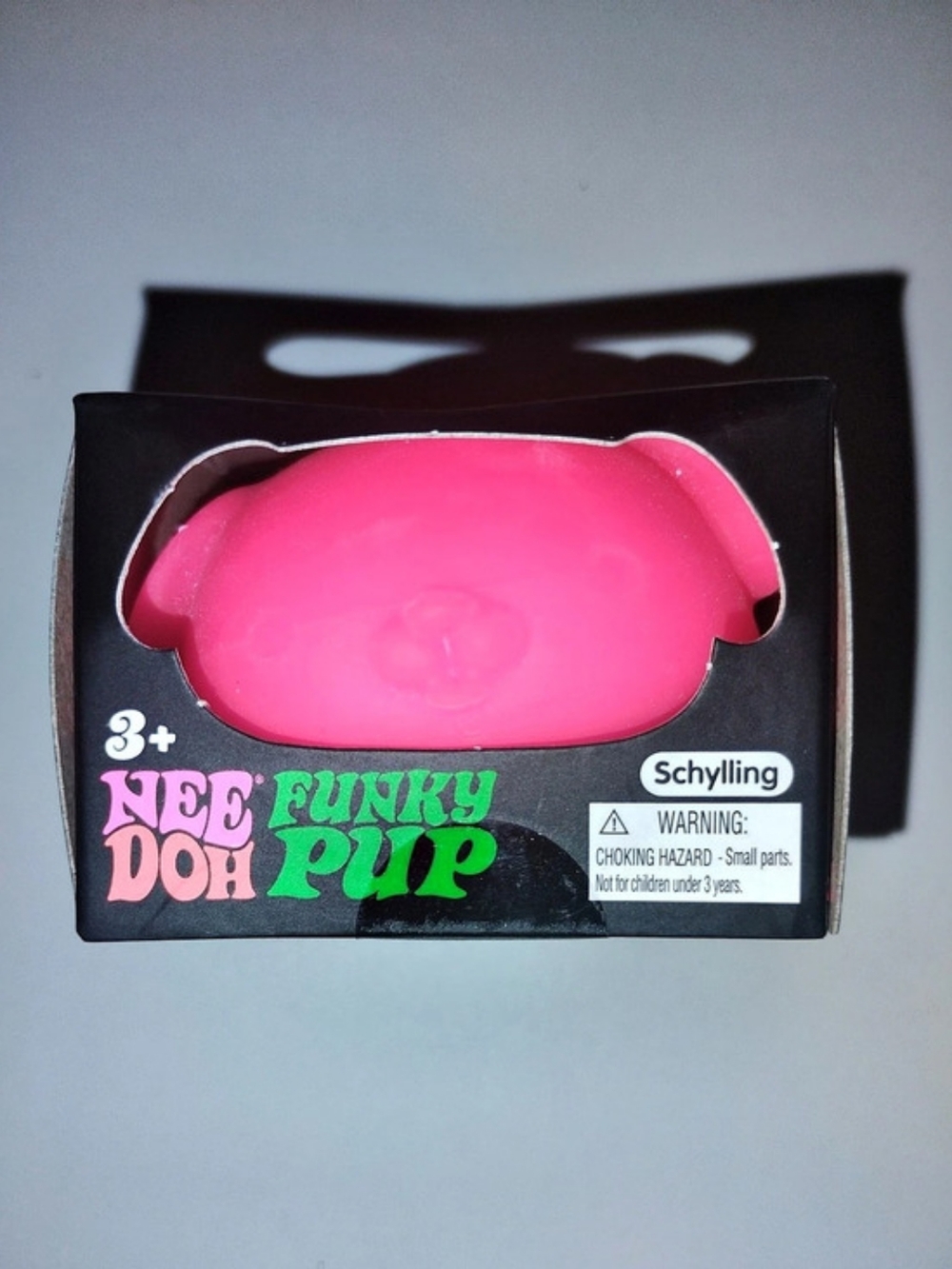 NeeDoh Funky Pup Pink & Green NWT